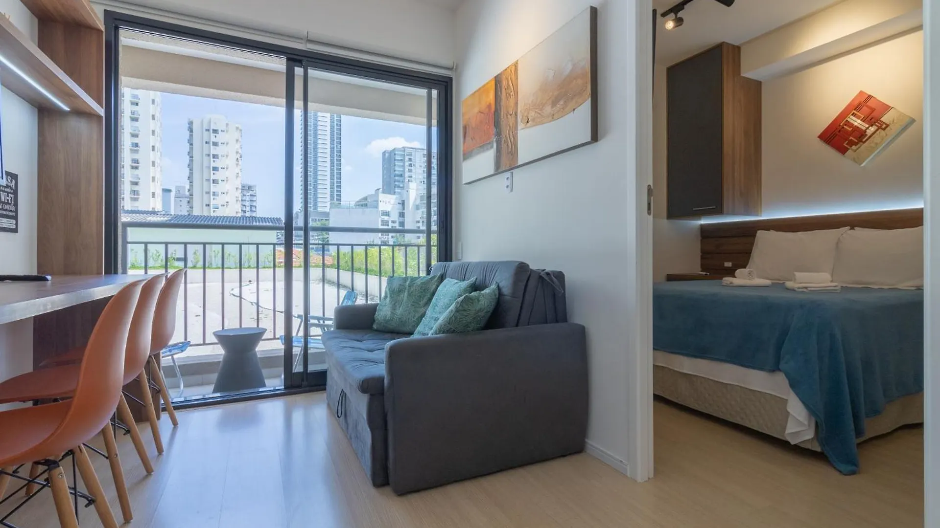 Appartement Flat Com Quarto Separado E Varanda A 200M Do Metro Vila Madalena São Paulo