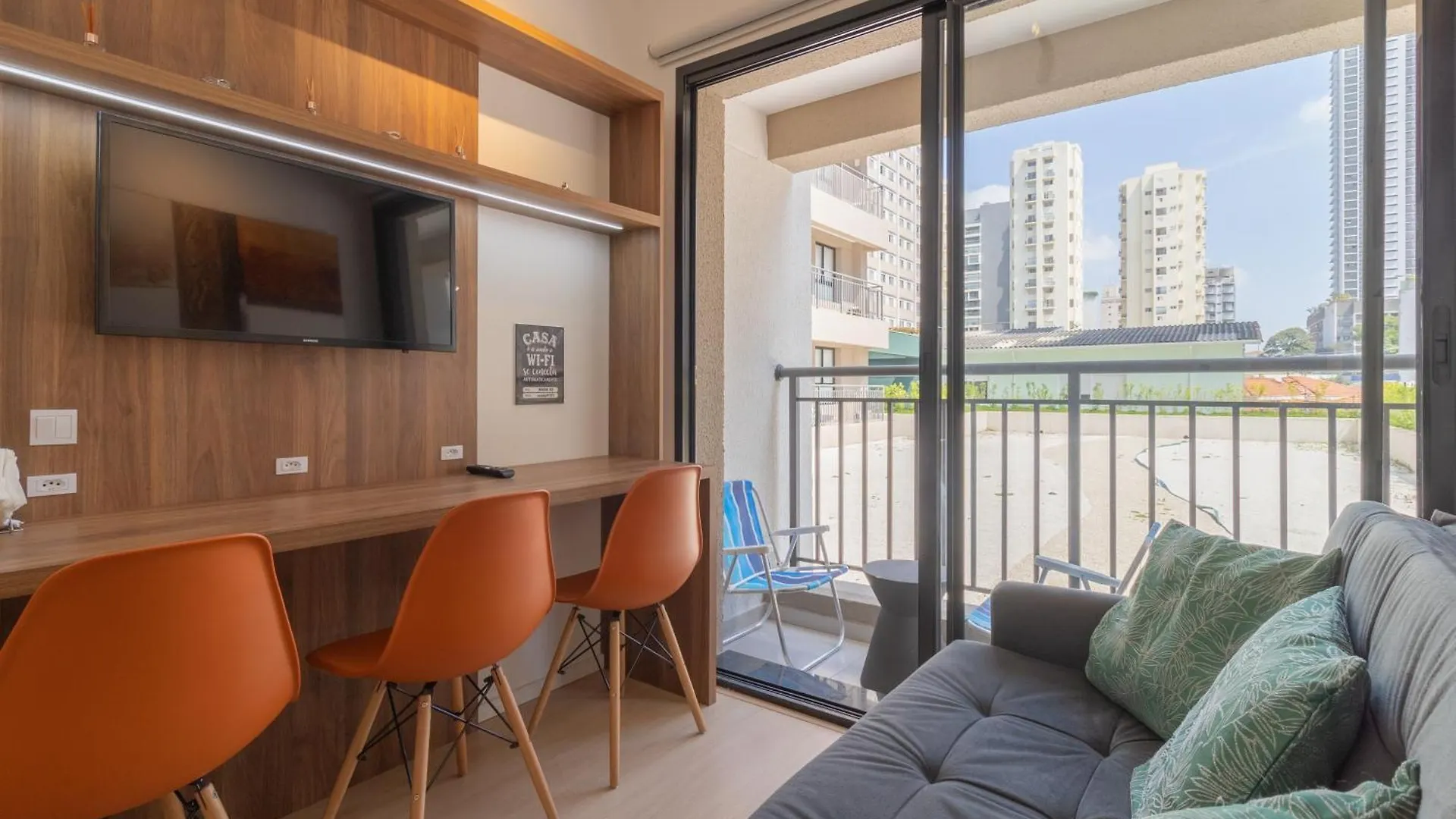 Apartment Flat Com Quarto Separado E Varanda A 200M Do Metro Vila Madalena Sao Paulo
